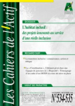 Les Cahiers de l'Actif, n° 534-535 - Novembre-Décembre 2020 - L'habitat inclusif