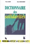 Dictionnaire des solidarités.