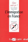 L'immigration en France.