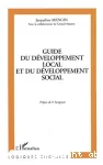 Guide du développement local et du développement social.