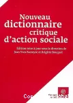 Nouveau dictionnaire critique d'action sociale.