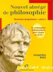 Nouvel abrégé de philosophie : nouveaux programmes, série L.