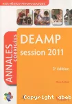DEAMP session 2011 : annales corrigées.