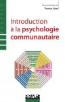 Introduction à la psychologie communautaire.
