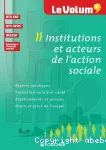 Institutions et acteurs de l'action sociale.