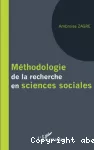 Méthodologie de la recherche en sciences sociales : manuel de recherche sociale à l'usage des étudiants.