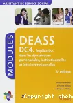 DEASS DC4 : implication dans les dynamiques partenariales, institutionnelles et interinstitutionnelles.