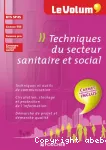 Techniques du secteur sanitaire et social.
