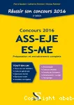 Concours 2016 ASS-EJE-ES-ME : préparation et entraînement complets.