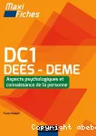 DC1 DEES - DEME 2 : aspects psychologiques et connaissance de la personne.