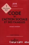 Code de l'action sociale et des familles : annoté et commenté.