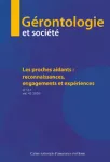 Gérontologie et société, n° 161 - Mars 2020 - Les proches aidants ; reconnaissances, engagements et expériences