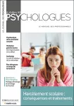 Le journal des psychologues, n° 382 - Novembre 2020 - Harcèlement scolaire : conséquences et traitements