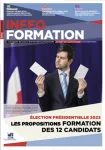 Inffo Formation, n° 1029 - du 1er au 14 avril 2022 - Élection présidentielle 2022 : les propositions formation des 12 candidats