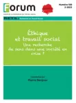 Forum, n° 169 - Octobre 2023 - Éthique et travail social : une recherche de sens dans une société en crise ?
