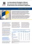 INSEE Première, n° 2006 - Juillet 2024 - Les descendants d’immigrés s’élèvent plus souvent dans l’échelle sociale que les personnes sans ascendance migratoire