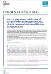 L’accompagnement médico-social des personnes handicapées fin 2022