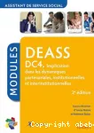 DEASS DC4 : implication dans les dynamiques partenariales, institutionnelles et interinstitutionnelles.