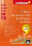 Mise en oeuvre des politiques sociales : famille et enfance, personnes âgées, handicap et dépendance, emploi et insertion, habitat et logement, intégration.