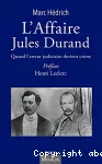 L'affaire Jules Durand