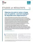 Etudes et résultats, n° 1265 - Mai 2023 - Dépenses de santé et restes à charge pour les patients : comment expliquer les disparités entre départements ?
